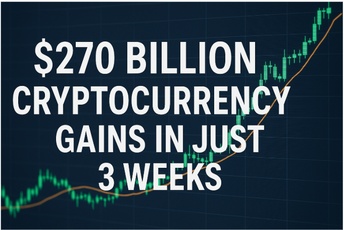$270 Billion Cryptocurrency Gains in Just 3 Weeks: A New Era for Digital Wealth